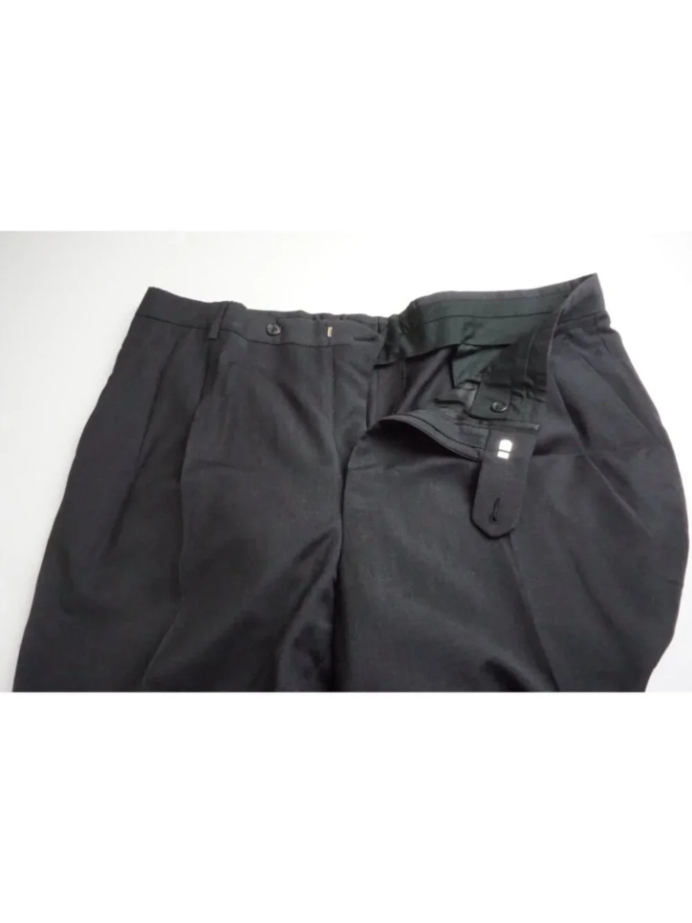Isaia Patrizio Solid Gray 100% Wool 2 Pc Suit Jacket Pants Sz 44R US 54 EU NEW